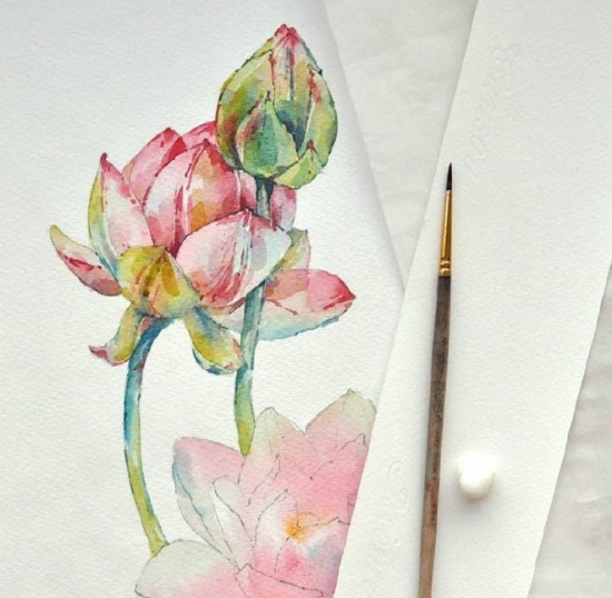 花的另一种美：艺术家笔尖上的花儿(图16)